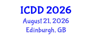 International Conference on Disability and Diversity (ICDD) August 21, 2026 - Edinburgh, United Kingdom