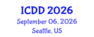 International Conference on Disability and Diversity (ICDD) September 06, 2026 - Seattle, United States