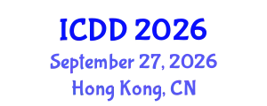 International Conference on Disability and Diversity (ICDD) September 27, 2026 - Hong Kong, China