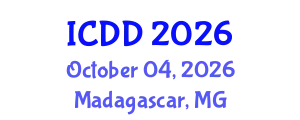International Conference on Disability and Diversity (ICDD) October 04, 2026 - Madagascar, Madagascar