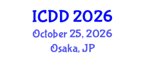 International Conference on Disability and Diversity (ICDD) October 25, 2026 - Osaka, Japan
