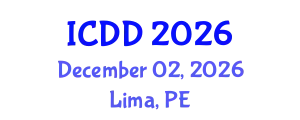 International Conference on Disability and Diversity (ICDD) December 02, 2026 - Lima, Peru
