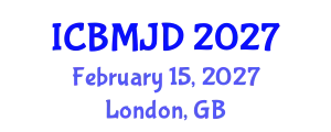 International Conference on Bone, Muscle and Joint Diseases (ICBMJD) February 15, 2027 - London, United Kingdom