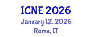 International Conference on Neurology and Epidemiology (ICNE) January 12, 2026 - Rome, Italy