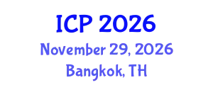 International Conference on Pediatrics (ICP) November 29, 2026 - Bangkok, Thailand