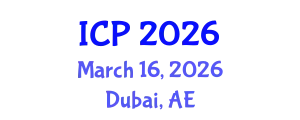 International Conference on Pediatrics (ICP) March 16, 2026 - Dubai, United Arab Emirates