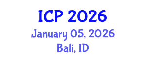 International Conference on Pediatrics (ICP) January 05, 2026 - Bali, Indonesia