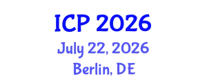 International Conference on Pediatrics (ICP) July 22, 2026 - Berlin, Germany
