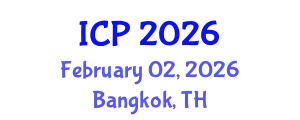 International Conference on Pediatrics (ICP) February 02, 2026 - Bangkok, Thailand