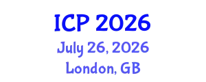 International Conference on Pediatrics (ICP) July 26, 2026 - London, United Kingdom