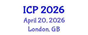 International Conference on Pediatrics (ICP) April 20, 2026 - London, United Kingdom