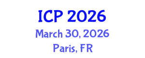 International Conference on Pediatrics (ICP) March 30, 2026 - Paris, France