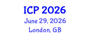 International Conference on Pediatrics (ICP) June 29, 2026 - London, United Kingdom