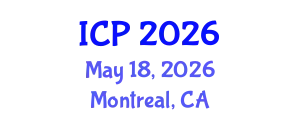 International Conference on Pediatrics (ICP) May 18, 2026 - Montreal, Canada