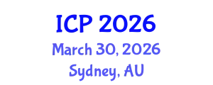 International Conference on Pediatrics (ICP) March 30, 2026 - Sydney, Australia