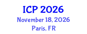 International Conference on Pediatrics (ICP) November 18, 2026 - Paris, France