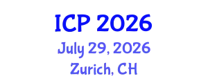 International Conference on Pediatrics (ICP) July 29, 2026 - Zurich, Switzerland
