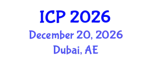 International Conference on Pediatrics (ICP) December 20, 2026 - Dubai, United Arab Emirates