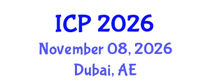 International Conference on Pediatrics (ICP) November 08, 2026 - Dubai, United Arab Emirates