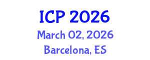 International Conference on Pediatrics (ICP) March 02, 2026 - Barcelona, Spain