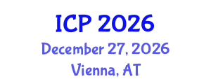 International Conference on Pediatrics (ICP) December 27, 2026 - Vienna, Austria