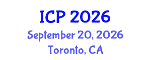 International Conference on Pediatrics (ICP) September 20, 2026 - Toronto, Canada