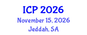 International Conference on Pediatrics (ICP) November 15, 2026 - Jeddah, Saudi Arabia