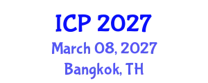 International Conference on Pediatrics (ICP) March 08, 2027 - Bangkok, Thailand