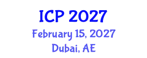 International Conference on Pediatrics (ICP) February 15, 2027 - Dubai, United Arab Emirates