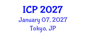 International Conference on Pediatrics (ICP) January 07, 2027 - Tokyo, Japan