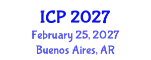 International Conference on Pediatrics (ICP) February 25, 2027 - Buenos Aires, Argentina