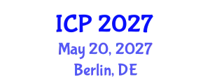 International Conference on Pediatrics (ICP) May 20, 2027 - Berlin, Germany