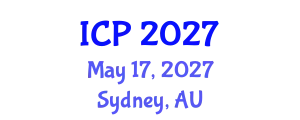 International Conference on Pediatrics (ICP) May 17, 2027 - Sydney, Australia