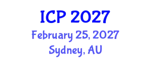 International Conference on Pediatrics (ICP) February 25, 2027 - Sydney, Australia