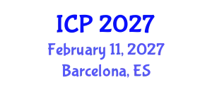 International Conference on Pediatrics (ICP) February 11, 2027 - Barcelona, Spain
