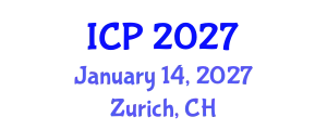 International Conference on Pediatrics (ICP) January 14, 2027 - Zurich, Switzerland