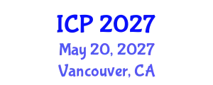 International Conference on Pediatrics (ICP) May 20, 2027 - Vancouver, Canada