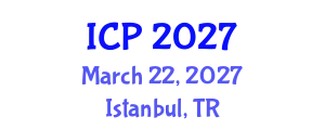 International Conference on Pediatrics (ICP) March 22, 2027 - Istanbul, Turkey
