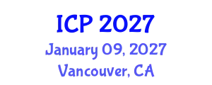 International Conference on Pediatrics (ICP) January 09, 2027 - Vancouver, Canada