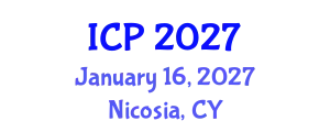 International Conference on Pediatrics (ICP) January 16, 2027 - Nicosia, Cyprus