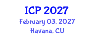 International Conference on Pediatrics (ICP) February 03, 2027 - Havana, Cuba