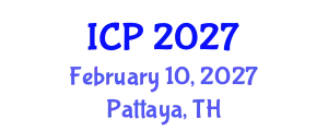 International Conference on Pediatrics (ICP) February 10, 2027 - Pattaya, Thailand
