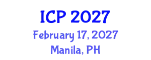International Conference on Pediatrics (ICP) February 17, 2027 - Manila, Philippines