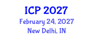 International Conference on Pediatrics (ICP) February 24, 2027 - New Delhi, India