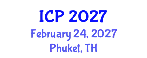 International Conference on Pediatrics (ICP) February 24, 2027 - Phuket, Thailand