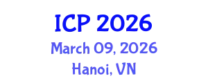 International Conference on Pediatrics (ICP) March 09, 2026 - Hanoi, Vietnam