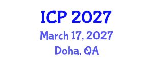 International Conference on Pediatrics (ICP) March 17, 2027 - Doha, Qatar