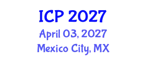 International Conference on Pediatrics (ICP) April 03, 2027 - Mexico City, Mexico