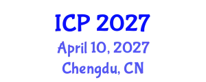 International Conference on Pediatrics (ICP) April 10, 2027 - Chengdu, China