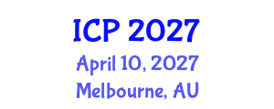 International Conference on Pediatrics (ICP) April 10, 2027 - Melbourne, Australia